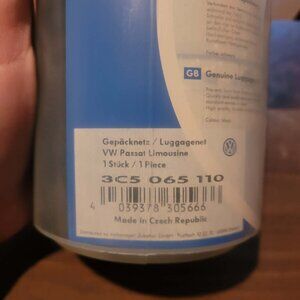 VW Volkswagen OEM Luggage Cargo Net 3c5 065 110